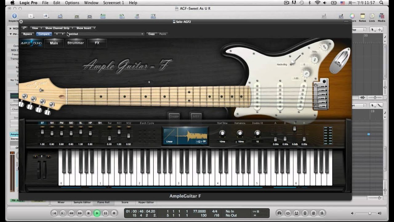 ample sound guitar free